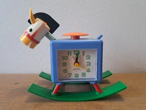 Sveglia Orologio '90 Cavallo Dondolo Vintage Collezionismo Giochi - Foto 1 di 6