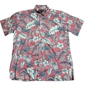 Camisa Cooke Street Hawaiana Multicolor Floral Algodón Hombre’s L - Imagen 1 de 5