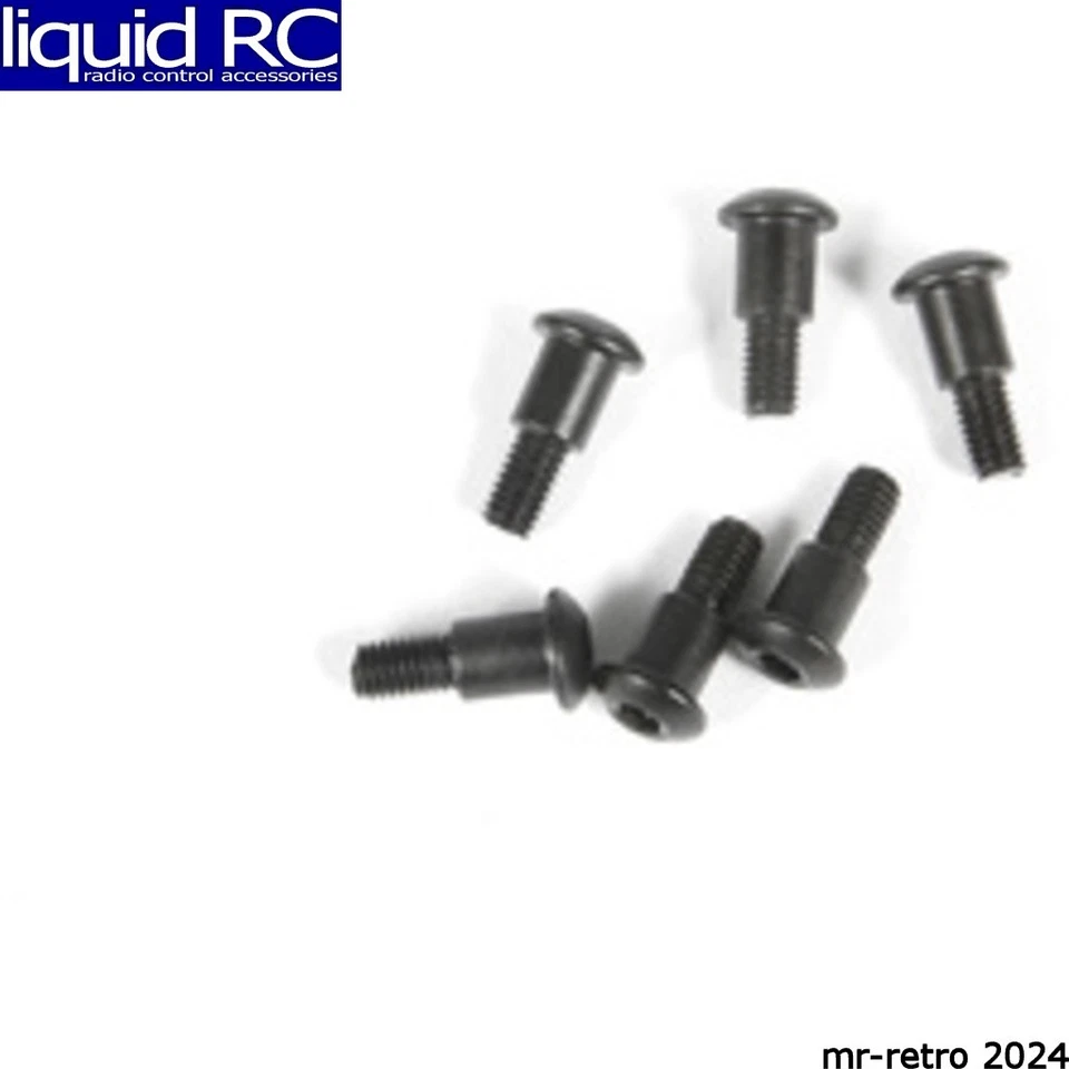 Axial Racing C4403 M3x4x10mm Hex Socket Button Head Shoulder Screw (Black) (6 - Image 1 of 1