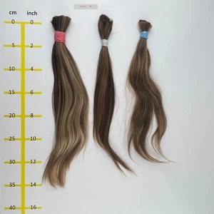 Europäisches Echthaar Rohhaare hellblond mind.100Gr30-35cm -30072534 - Bild 1 von 1