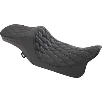 Asiento Drag Specialties Diamond Stitch Predator III para Harley 97-07 FLHR / FLHX Foto 1 de 1