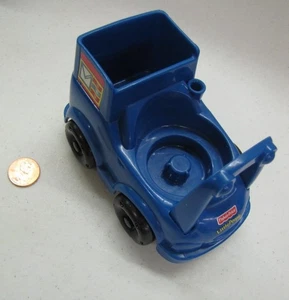 Fisher Price Little People MAIL TRUCK Post Office Postal Vehicle Carrier Worker - Picture 1 of 4