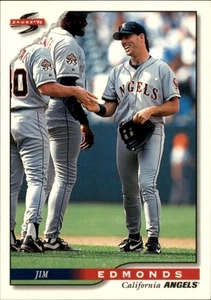 1996 Score #4 Jim Edmonds California Angels - Picture 1 of 2