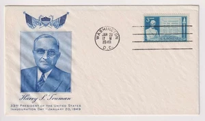 E4831: 1949 Harry Truman Inauguration Cover, Retail: $70 - Picture 1 of 1