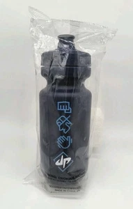 Dude Perfect DP Water Bottle Squeeze Squirt with Lid Blue Kids Bottle New - Picture 1 of 3