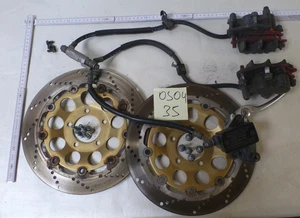 Suzuki GSF 600 Bandit Vorderrad Bremszylinder Bremsscheiben und Bremsbeläge - Bild 1 von 8