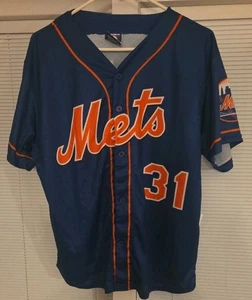 Mike Piazza #31 New York Mets Jersey - Large - Picture 1 of 4