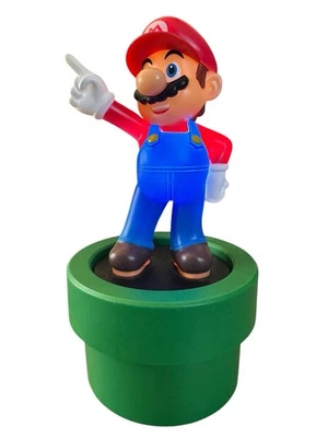 Nintendo Paladone Super Mario em tubo verde lâmpada LED luz noturna 8,5" altura 2017 - Imagem 1 de 4