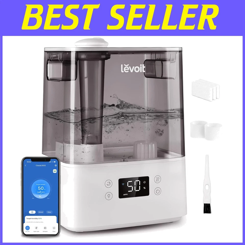 Large Room Humidifier - Smart App & Voice Control - Image 1 of 4