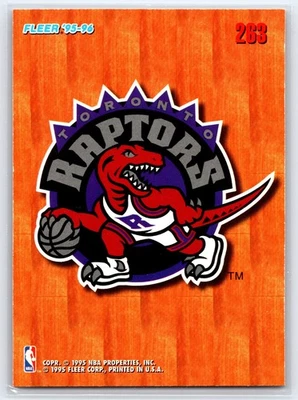 TORONTO RAPTORS - 1995-96 Fleer European Team #263 - Logo - Image 1 of 2