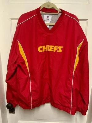 Men's NFL Team Apparel Kansas City Chiefs Pull over Coat Size 2XL - Image 1 of 4