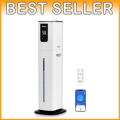 Smart Cool Mist Humidifier - 600ft² Coverage, 10L Capacity - Image 1 of 4