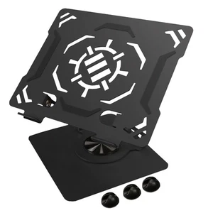 ENHANCE R1 Rotating Laptop Stand with 3 Cable Holders - Laptop Riser for Desk - Picture 1 of 9