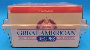 Vintage Great American Recipes Cards 1-18 w/ Box - Picture 1 of 6