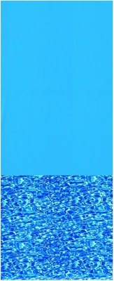 Revestimiento de piscina redondo de 18 pies, vinilo calibre 20, superpuesto, para piscinas sobre el suelo Foto 1 de 4