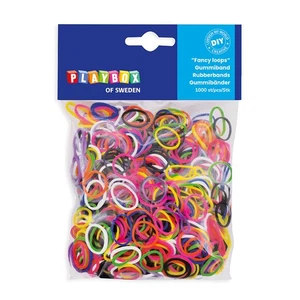 Fancy Loops - bunte Loom Bänder / Gummibänder 1000 Stück - Bild 1 von 1