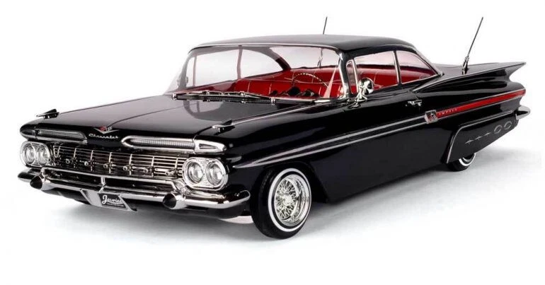 1/10 RC Car Karosserie 1959 Chevy Impala Low Rider Body 200mm -CLEAR- #RER15533 - Bild 1 von 4