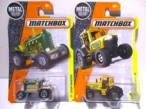 New Matchbox Diecast Toy Farm Crop Master Tractor King Lot Green Yellow - Picture 1 of 2