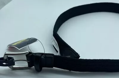 NWT Men's Polo Ralph Lauren Braided Leather -Trimmed Belt Black 0027 - Image 1 of 3