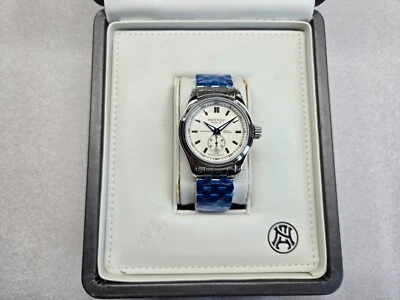 ARMAND NICOLET ОХОТНИК АВТОМАТИЧЕСКАЯ ДАТА ST. СТАЛИ МУЖСКИЕ ЧАСЫ 9045A-I-AG-M9060 НОВЫЙ - Изображение 1 из 4