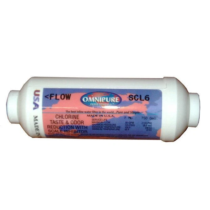 Omnipure SCL6 10-Micron Inline Water Filter 1/4 FPT - Image 1 of 1