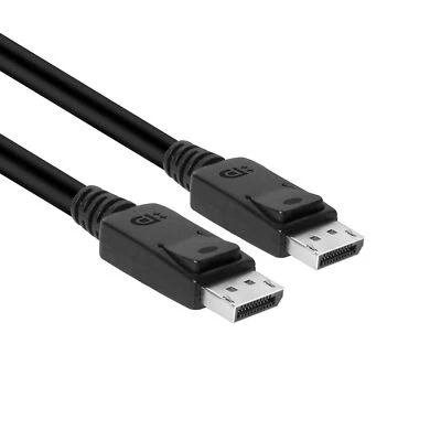 DisplayPort 14 Cable 2m 8K 60Hz High Quality VESA Certified UltraFlex 32.4 Gbps - Image 1 of 4