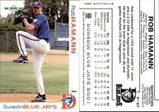 Rob Hamann 2001 Grandstand Dunedin Blue Jays #NNO Card *AutographDen*