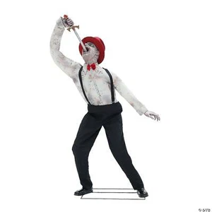 72" Sword Swallower Animated Halloween Prop - Picture 1 of 7