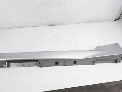 Nissan 370Z 2013 2014 2 puertas conductor faldón lateral izquierdo basculante moldeado plateado 76851-1Ea0a Foto 1 de 4