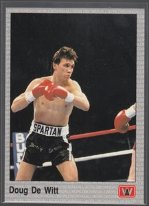 DOUG DE WITT 1991 All World Boxing #14 Middleweight Champion Rookie RC Mint - Picture 1 of 2