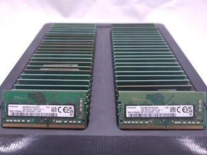 LOT 50 MAJOR BRAND 16GB DDR4 PC4-3200 25600MB/s NON ECC LAPTOP SODIMM MEMORY RAM - Picture 1 of 3