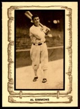 1983 CRAMER BASEBALL LEGENDS SERIES 4 #119 AL SIMMONS CHICAGO WHITE SOX