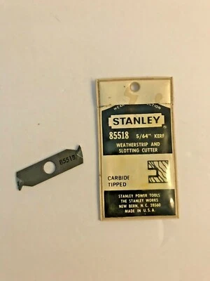 BOSCH / STANLEY 85518  5/64" SLOTTING CUTTER WITH A 5/16" BORE (FREE SHIPPING ) - Image 1 of 2