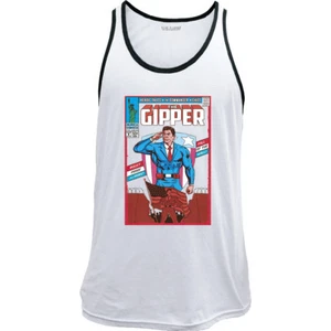Vintage Ronald Reagan Comic Tank Top - Picture 1 of 6