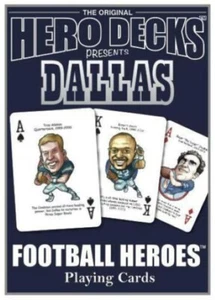 Dallas Football Heroes Playing Cards - Picture 1 of 6