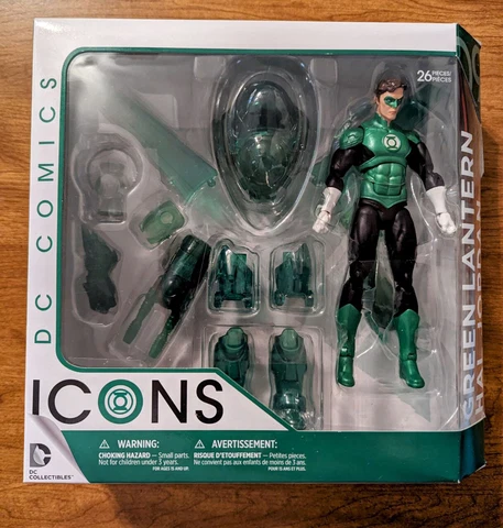 DC Collectibles Icons Green Lantern Hal Jordan Justice League Action Figure NEW Cover
