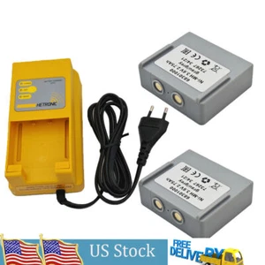 2pcs 3.6V 68301000 2750mAh Rechargeable Battery with UCH-2 Charger - Picture 1 of 10