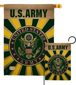 Bandera de jardín del ejército de Estados Unidos Fuerzas Armadas Rangers militar veterano casa de regalo patio bandera - Imagen 1 de 13