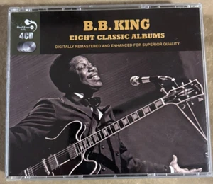 B.B. KING - Eight Classic Albums (Real Gone Remastered) 4x CD, fatbox case - Picture 1 of 5