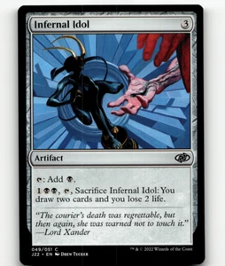 MTG Infernal Idol Jumpstart 2022 Common - Picture 1 of 1