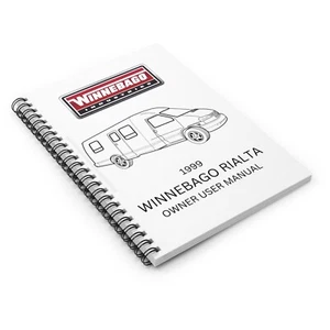 WINNEBAGO RIALTA USER OWNERS MANUAL 1999 Model - Bild 1 von 3