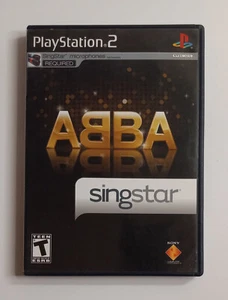 SingStar: ABBA (Sony PlayStation 2, PS2 - 2008) Completo con Manual - Imagen 1 de 3