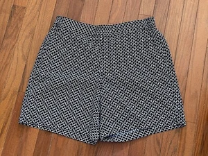 Talbots Damenshorts marineblau und weiß Größe 12 Top gebrauchter Zustand - Bild 1 von 8