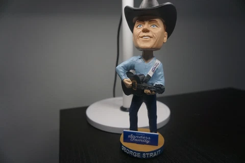 George Strait "Round Rock Express" Bobblehead SGA Collectible Cover
