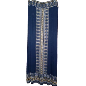 Boho Maxirock - Gr. Small - elastischer Bund - leicht fließender Stoff 36" Länge - Bild 1 von 3
