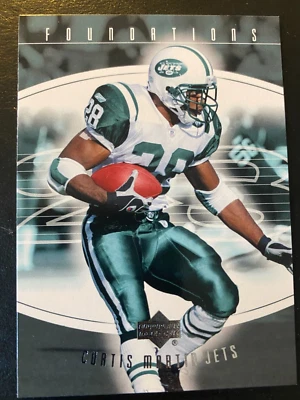 Curtis MARTIN 2004 Upper Deck Foundations #66 New York Jets - Image 1 of 2