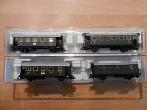 Spur N; 4-tlg. Personenzug FLM 8092K, etc.; DRG; TOP; KKK; Gesch.-auflösung - Bild 1 von 4