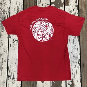 USA Estados Unidos Playa Juvenil Voleibol • USYVL COACH • Camiseta Hombre GRANDE - Imagen 1 de 8