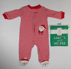 Carter’s Just One You Baby Clothes NB Christmas Sleeper and 3M Bodysuit  - Picture 1 of 2