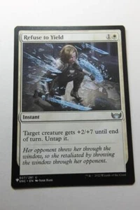MTG Refuse to Yield x1- -The List-Near Mint - Picture 1 of 1
